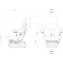 UnitedSeats Tractor Seat Rancher Pro