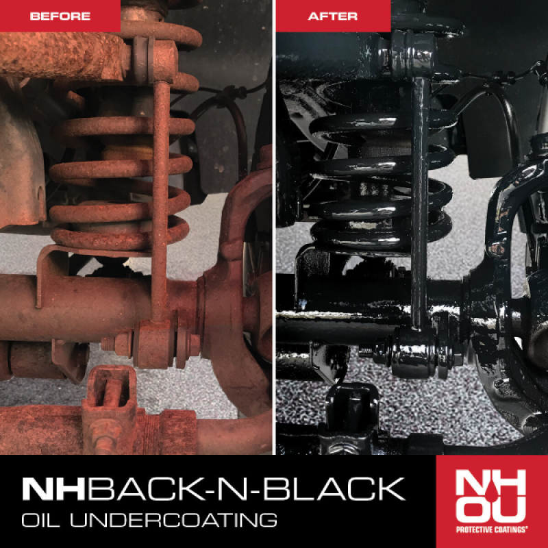 NHOU Black Oil Coating for Rust Prevention – Black 1L