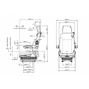 Pilot Supreme Smart Driver Seat P1101/A80H3B